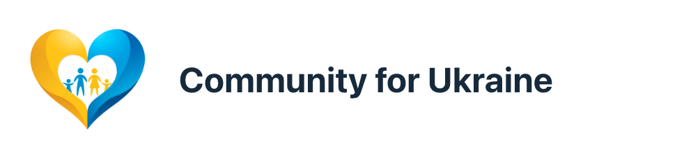 Community for Ukraine Logo